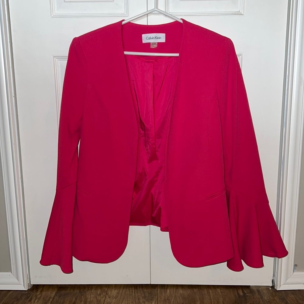 Calvin Klein blazer with flared sleeves